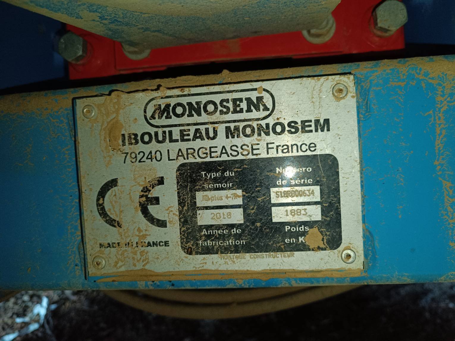 Einzelkornsägerät des Typs Monosem NG+4 7R, Gebrauchtmaschine in Noyen sur Sarthe (Bild 5)