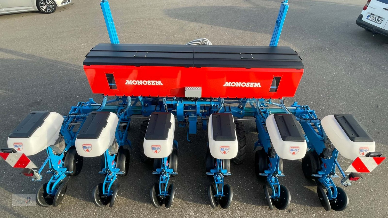 Einzelkornsägerät des Typs Monosem NG 4, Neumaschine in Mahlberg-Orschweier (Bild 5)