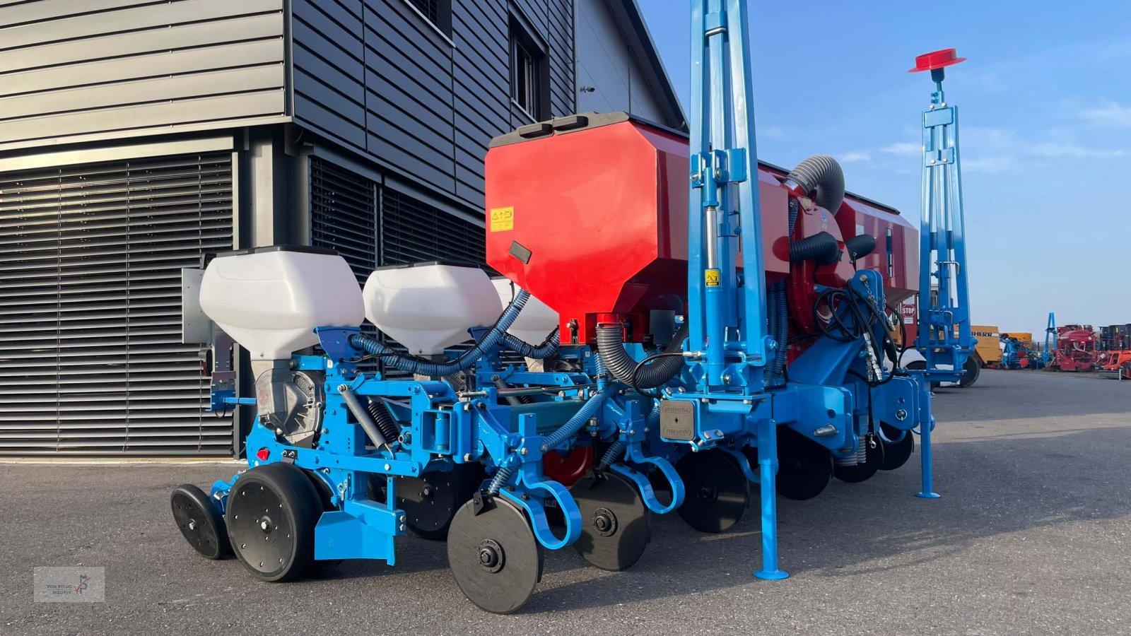 Einzelkornsägerät des Typs Monosem NG 4, Neumaschine in Mahlberg-Orschweier (Bild 9)