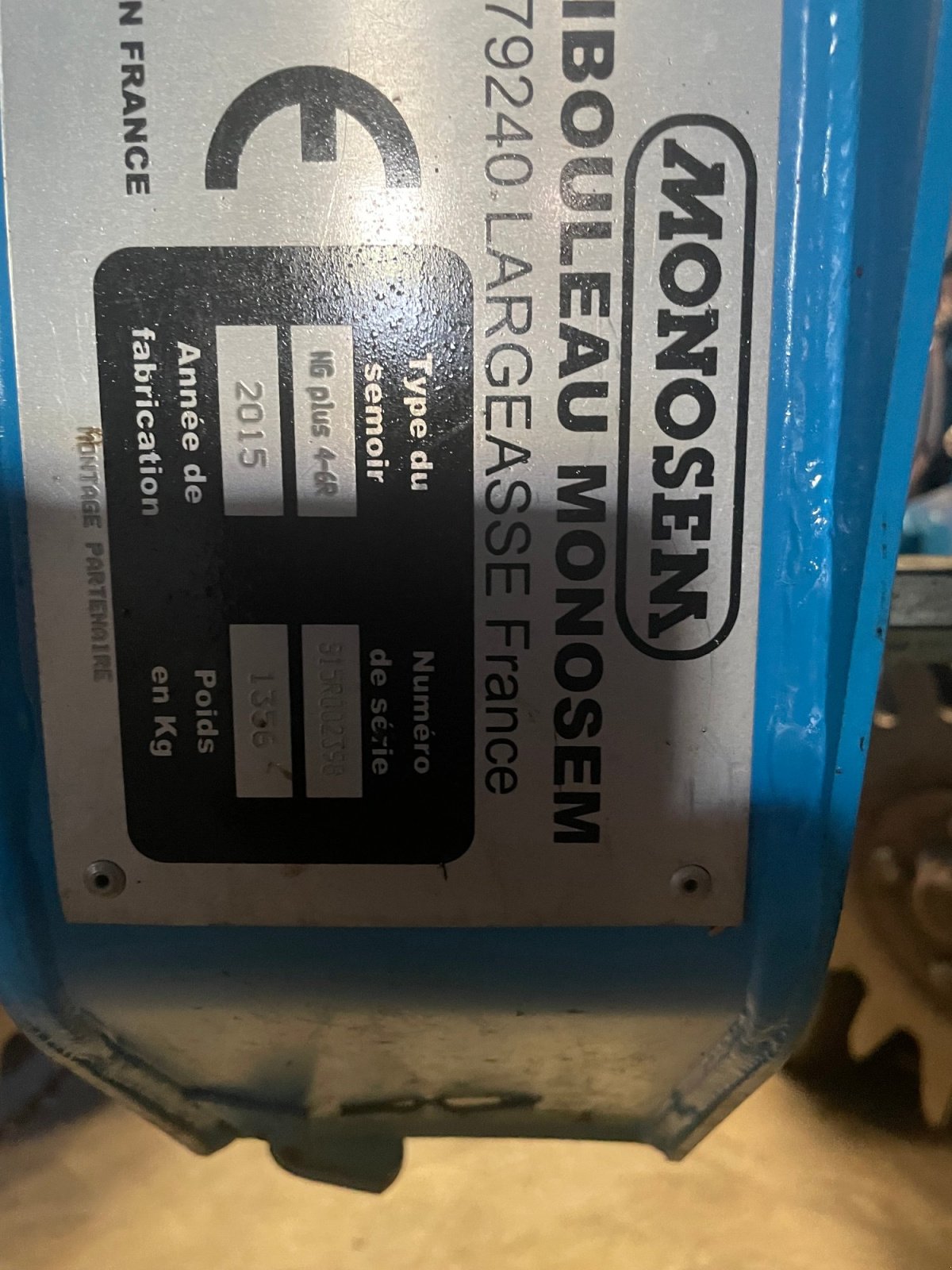 Einzelkornsägerät Türe ait Monosem NG Plus 4, Gebrauchtmaschine içinde Rheinhausen (resim 16)