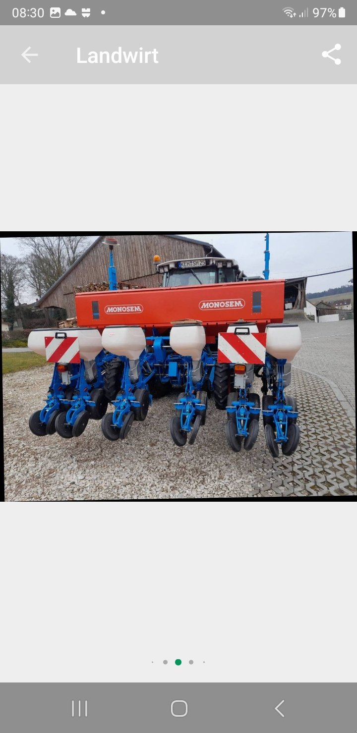 Einzelkornsägerät of the type Monosem NG Plus 4, Gebrauchtmaschine in Rohr (Picture 1)