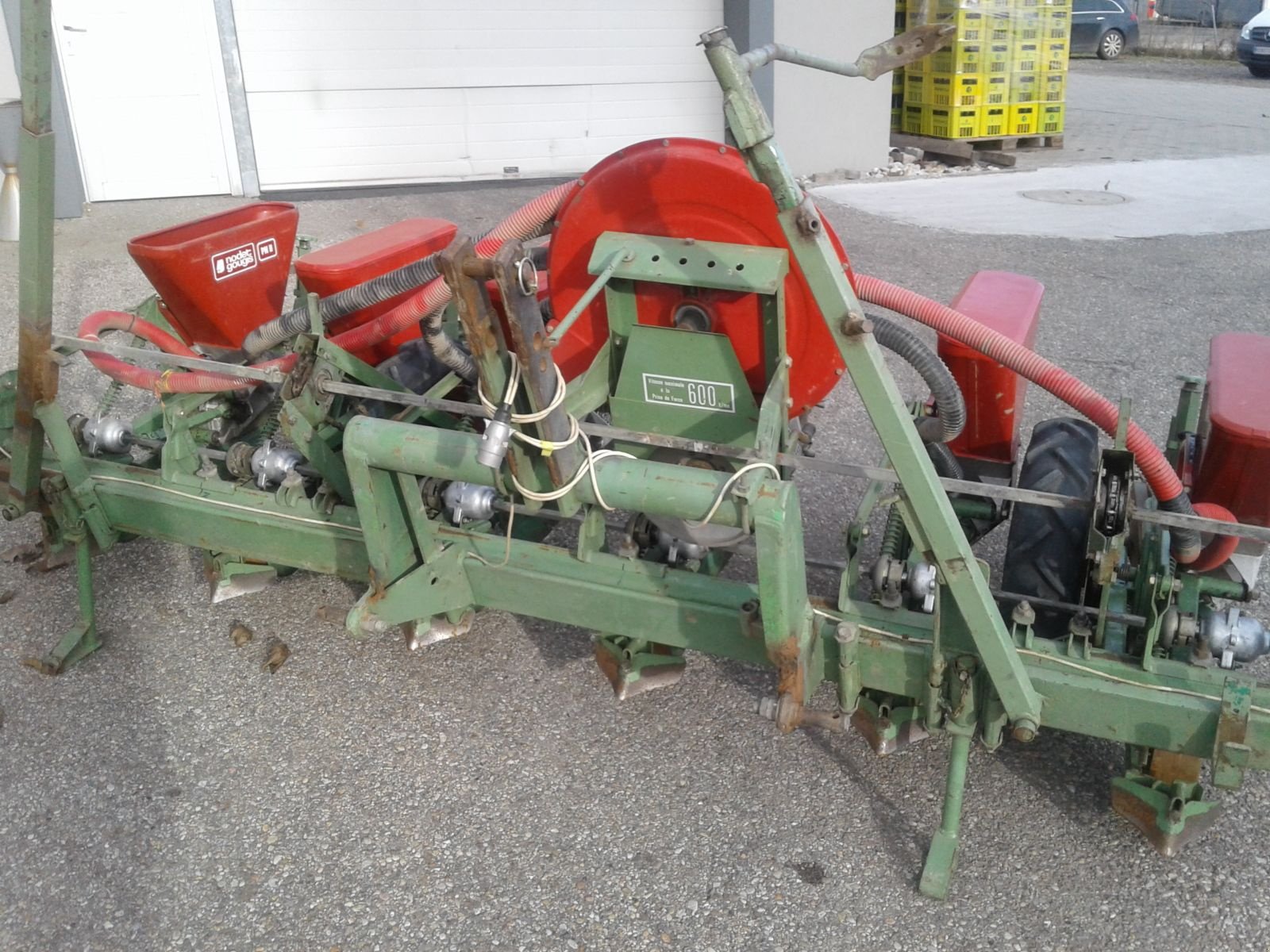 Einzelkornsägerät tipa Nodet 6 Reihig, Gebrauchtmaschine u Harmannsdorf-Rückersdorf (Slika 1)