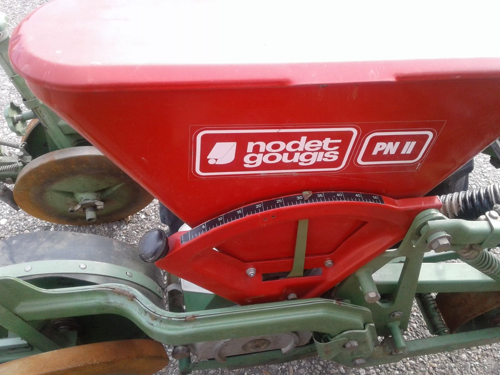 Einzelkornsägerät tipa Nodet 6 Reihig, Gebrauchtmaschine u Harmannsdorf-Rückersdorf (Slika 8)