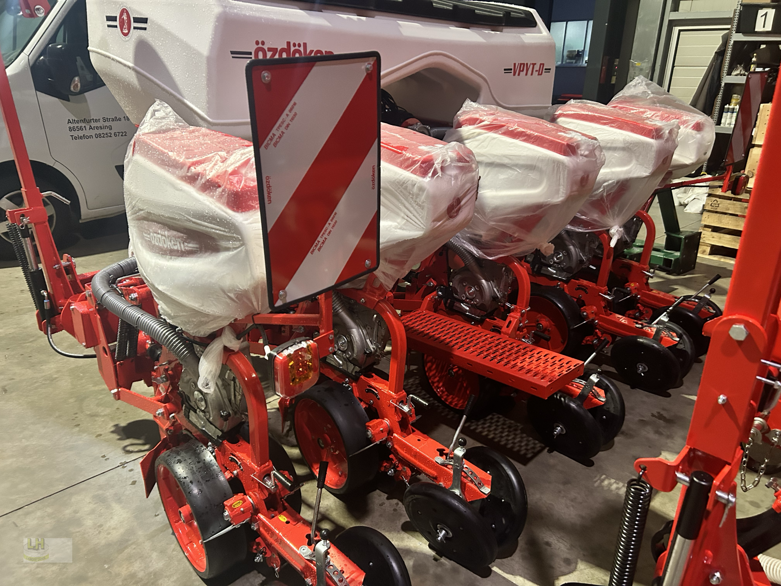 Einzelkornsägerät typu özdöken VPYT-DG5 Maisdrille, Neumaschine w Aresing (Zdjęcie 5)