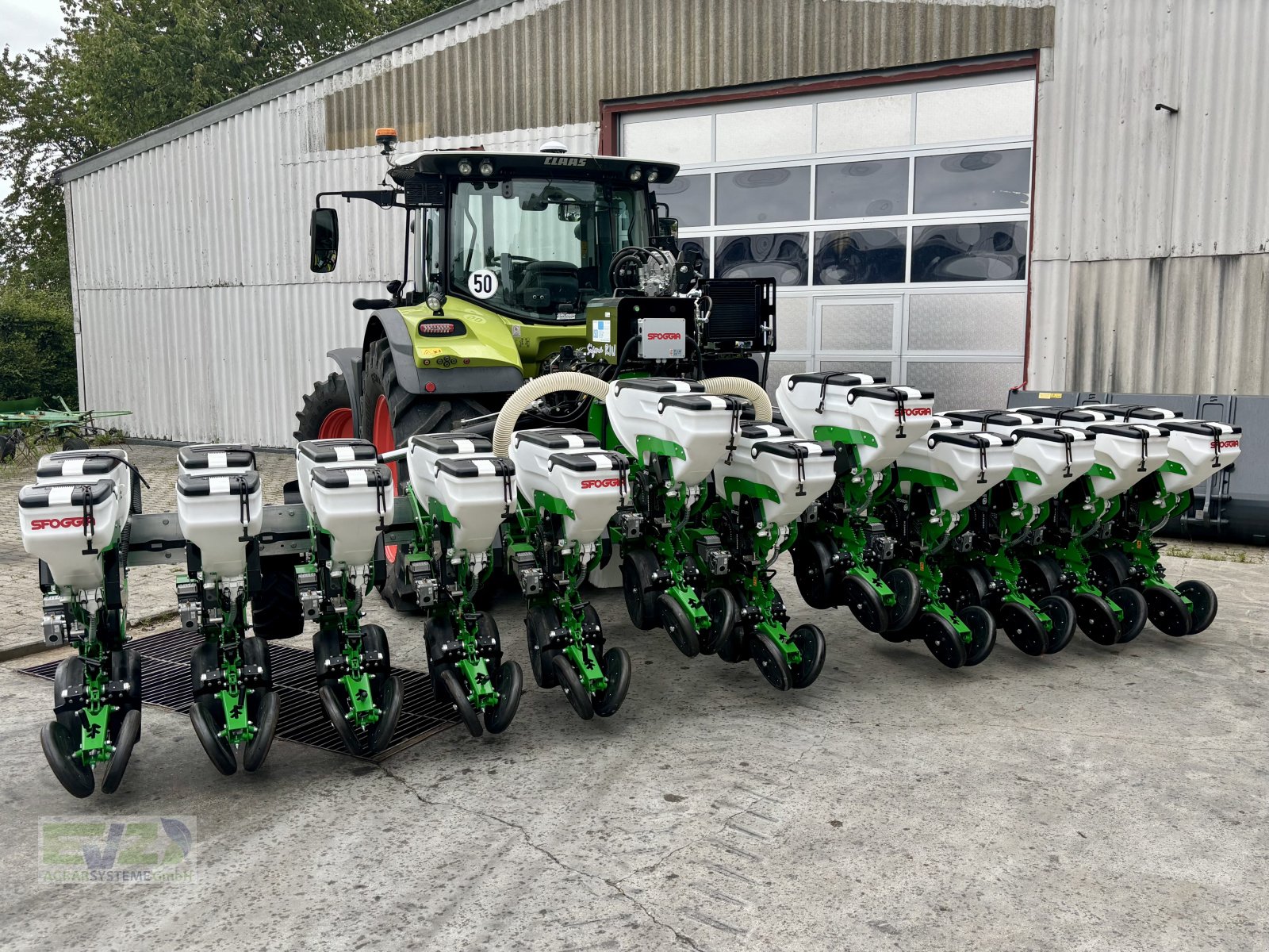 Einzelkornsägerät typu Sfoggia Sigma5 RIU 12-reihig Einzelkornsämaschine, Neumaschine w Ebersberg (Zdjęcie 5)