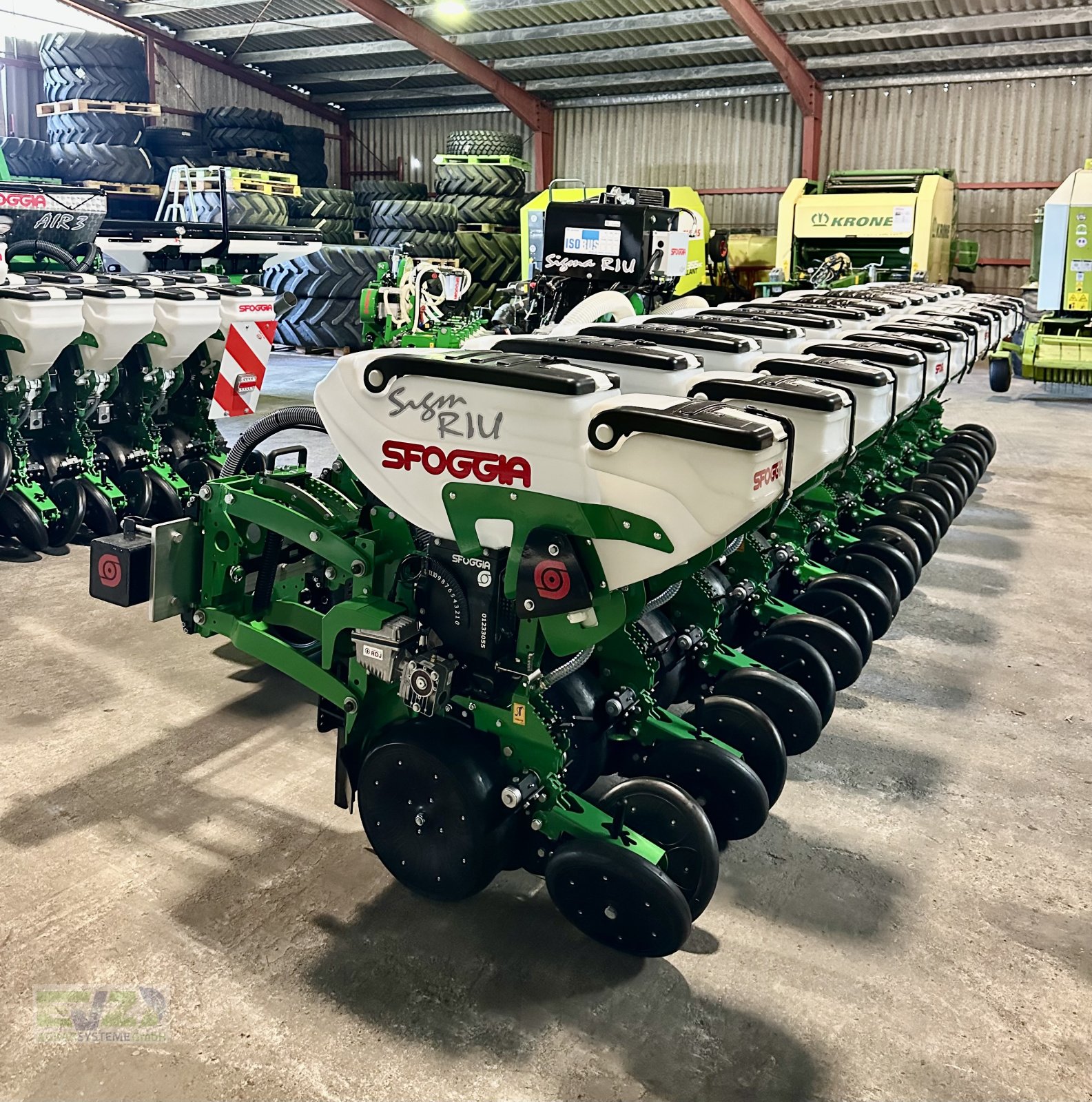 Einzelkornsägerät typu Sfoggia Sigma5 RIU 12-reihig Einzelkornsämaschine, Neumaschine w Ebersberg (Zdjęcie 1)