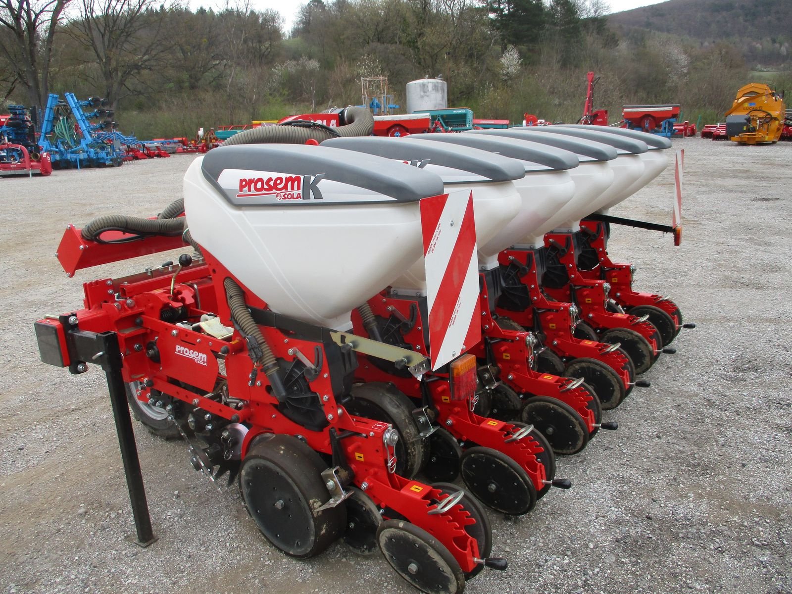 Einzelkornsägerät tipa Sola Prosem K, Vorführmaschine u Altenmarkt (Slika 1)