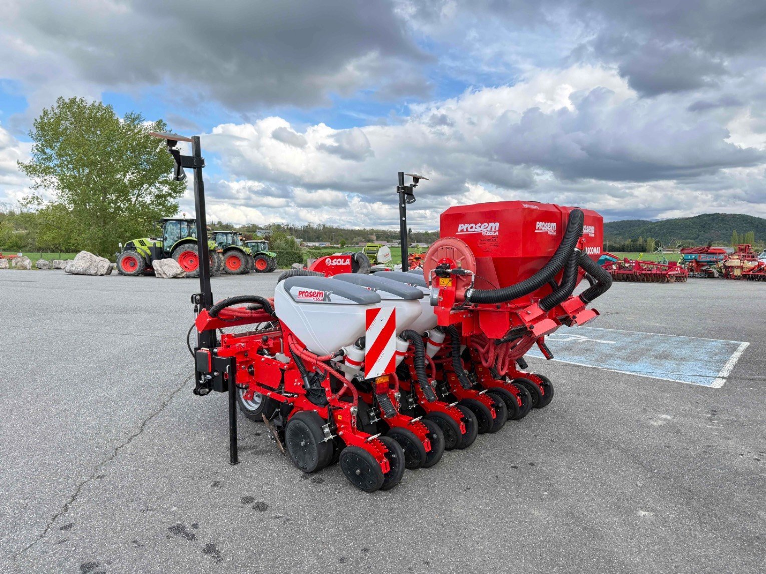 Einzelkornsägerät typu Sola Semoir monograine PROSEM-K 300/6 Solà, Gebrauchtmaschine v ST ELIX THEUX (Obrázek 3)