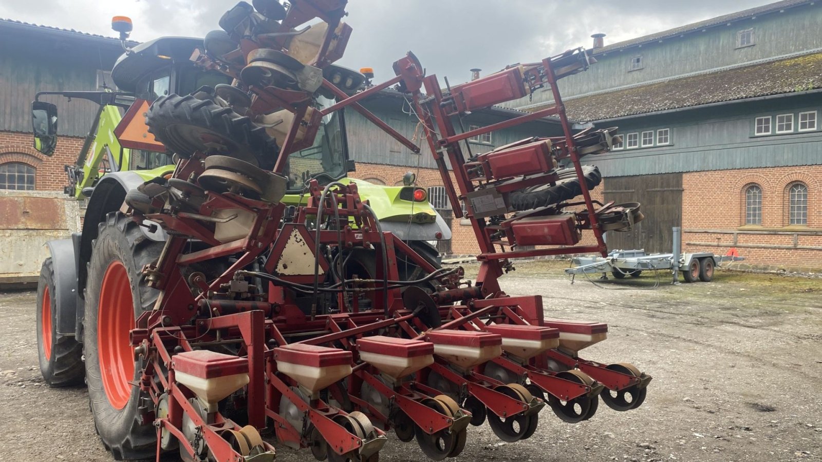 Einzelkornsägerät typu Sonstige 12 rk. Hydraulisk opklap, Gebrauchtmaschine v øster ulslev (Obrázek 1)