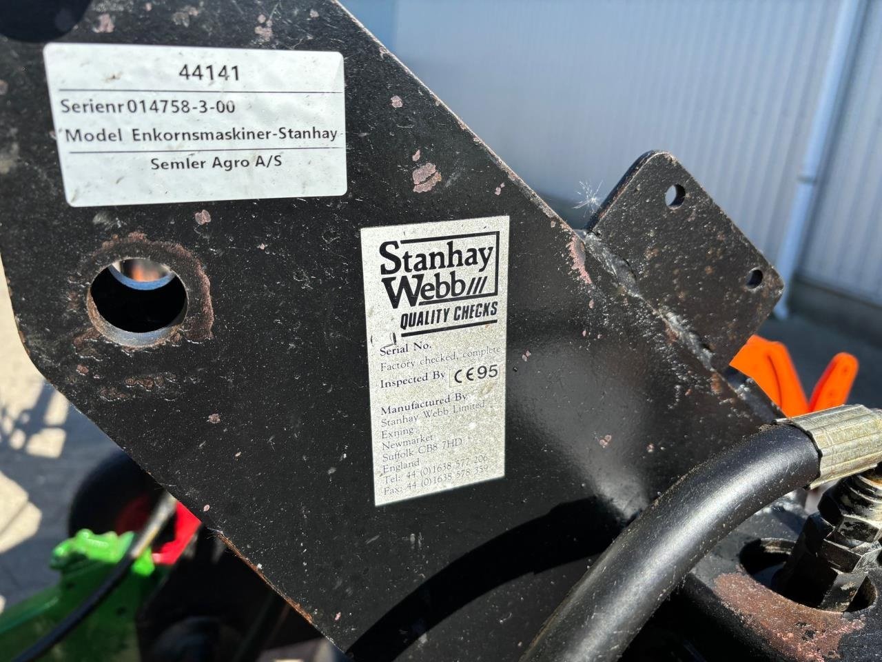 Einzelkornsägerät typu Stanhay SELEKTA 585, Gebrauchtmaschine v Bramming (Obrázek 16)