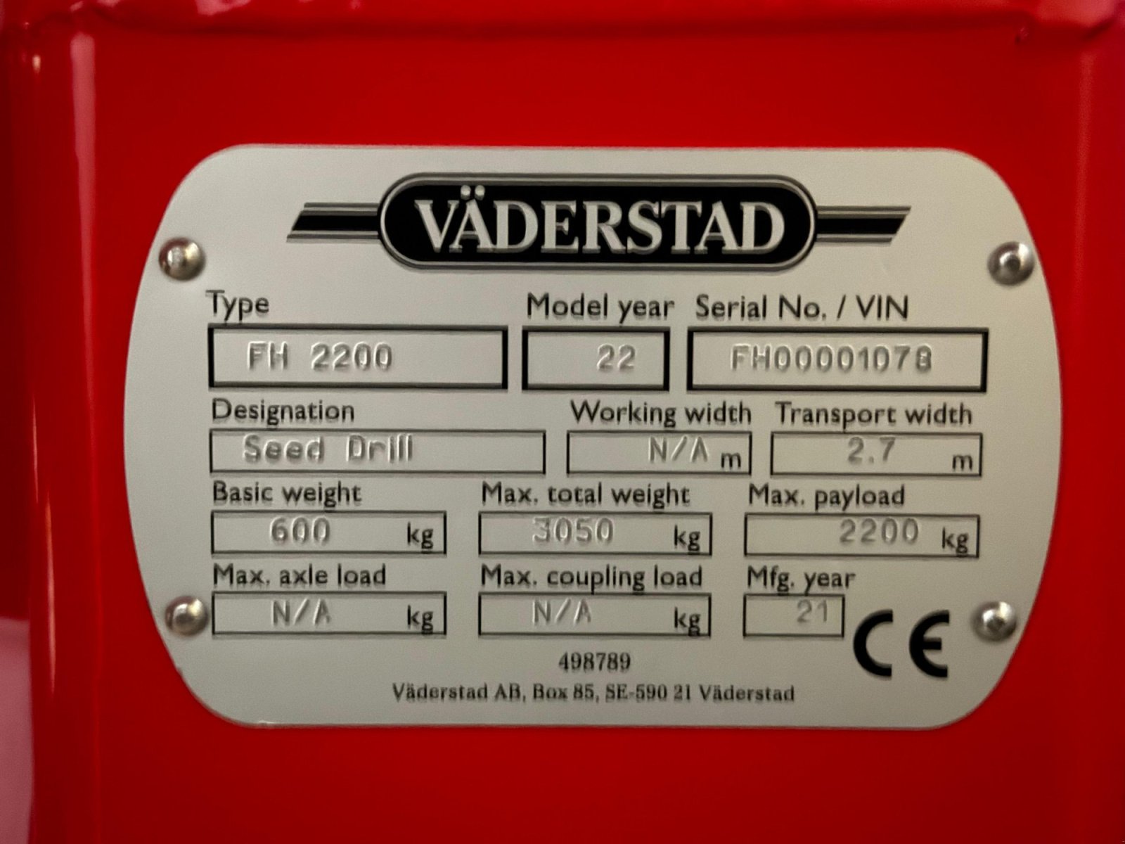 Einzelkornsägerät typu Väderstad Tempo V 8, Gebrauchtmaschine v Rheinhausen (Obrázek 10)