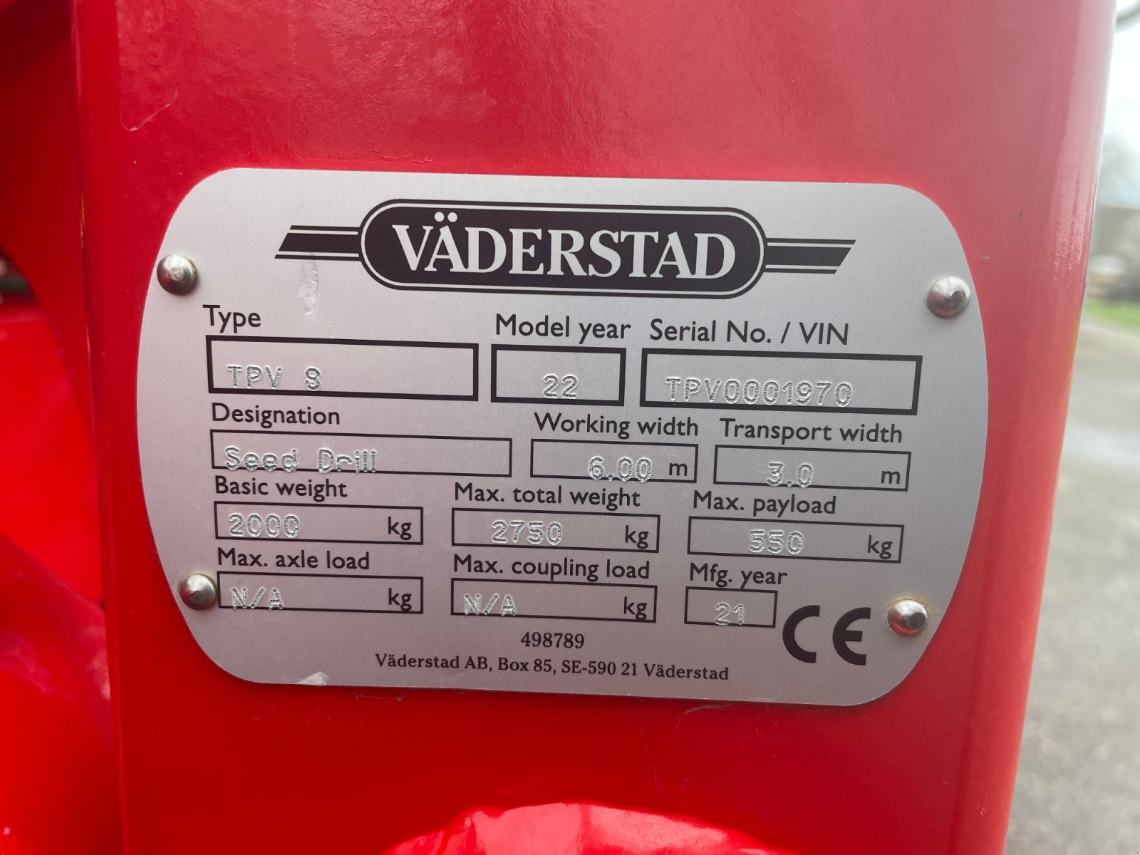 Einzelkornsägerät του τύπου Väderstad Tempo V 8, Gebrauchtmaschine σε Rheinhausen (Φωτογραφία 16)