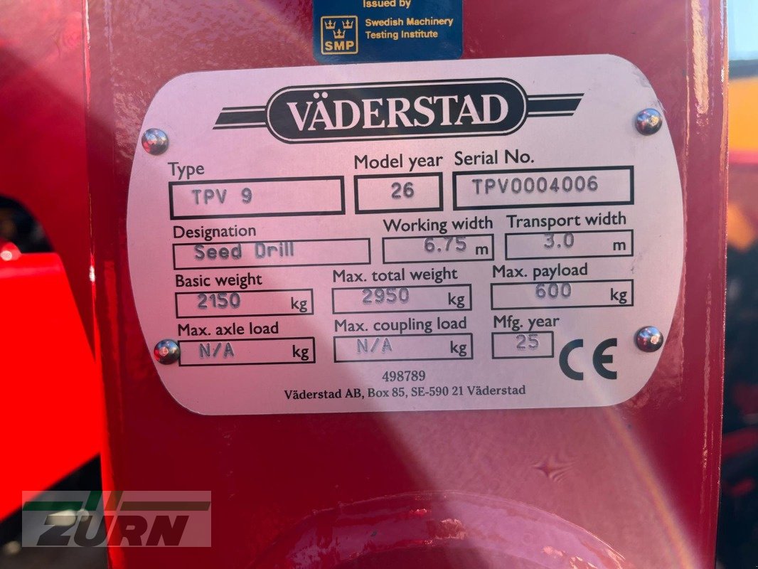 Einzelkornsägerät typu Väderstad TempoV9, Neumaschine v Kanzach (Obrázek 12)