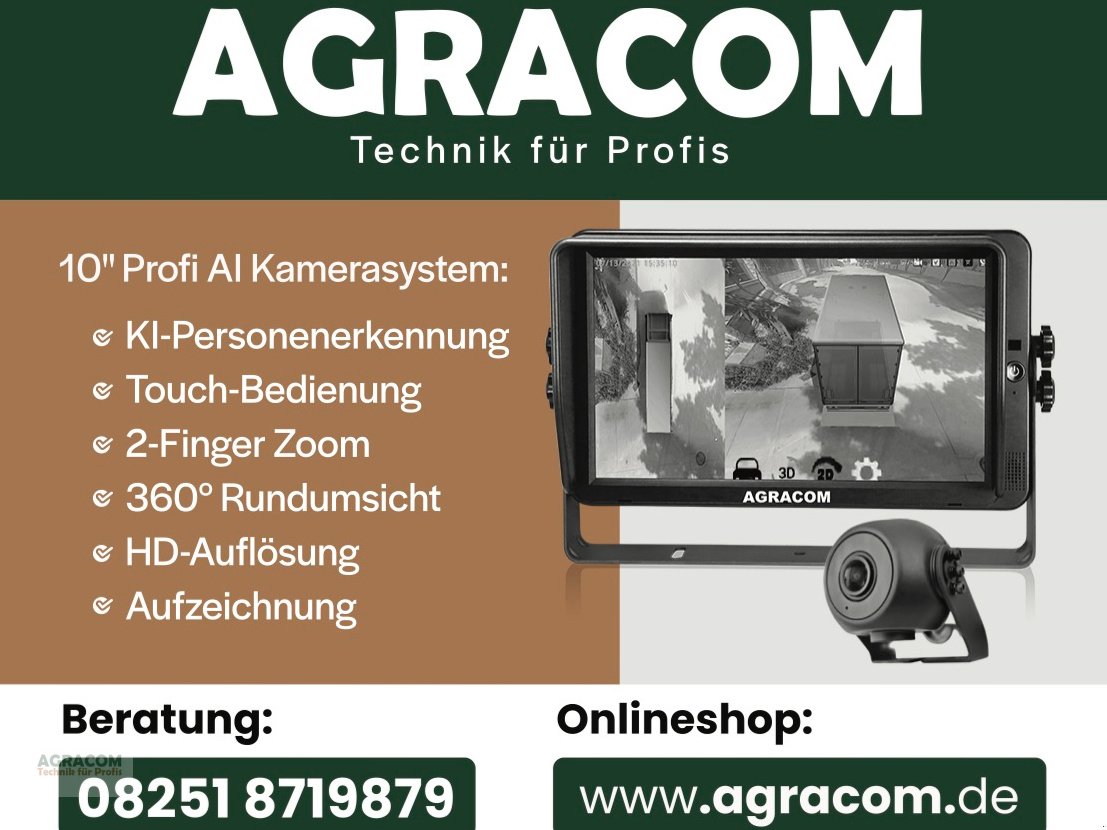 Elektrik des Typs AGRACOM Profi-HD Kamerasystem, Neumaschine in Aichach (Bild 17)