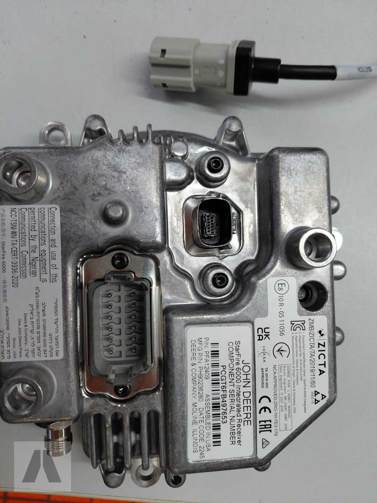 Elektrik des Typs John Deere Starfire 6000, Gebrauchtmaschine in Regensburg (Bild 5)