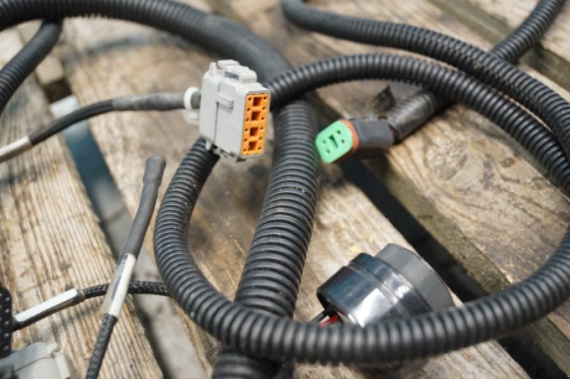 Elektrische Anlage des Typs Case 8010, Gebrauchtmaschine in Hemmet (Bild 3)