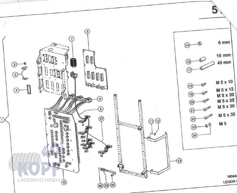 Elektrische Anlage του τύπου CLAAS Claas LEXION 580 Zentralelektrik, Gebrauchtmaschine σε Schutterzell (Φωτογραφία 3)