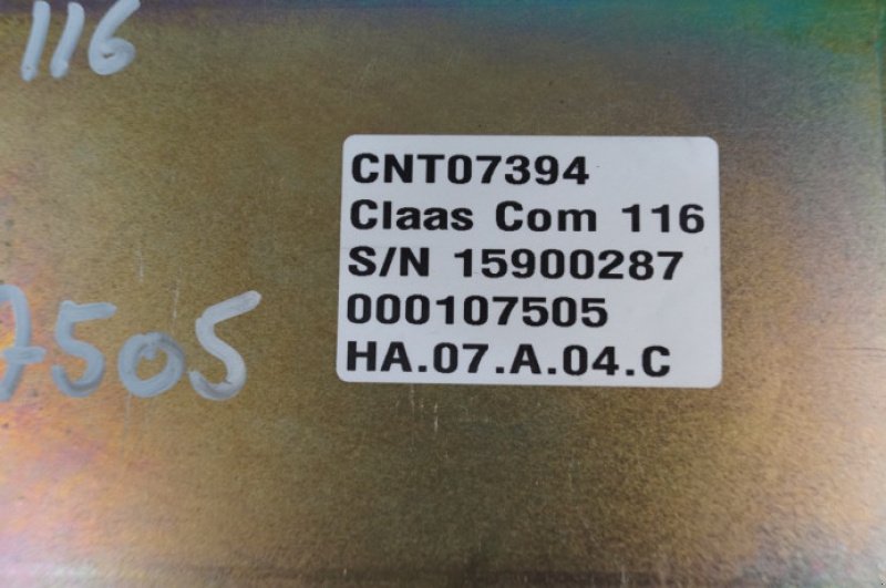 Elektrische Anlage of the type CLAAS Commandor 116, Gebrauchtmaschine in Hemmet (Picture 23)