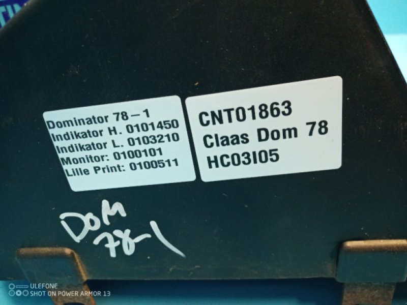 Elektrische Anlage του τύπου CLAAS Dominator 78, Gebrauchtmaschine σε Hemmet (Φωτογραφία 7)