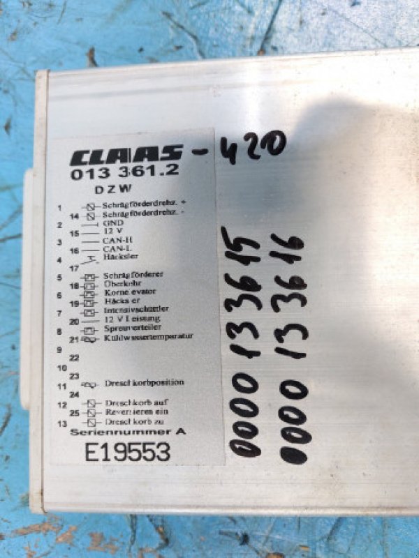 Elektrische Anlage of the type CLAAS Lexion 420, Gebrauchtmaschine in Hemmet (Picture 9)