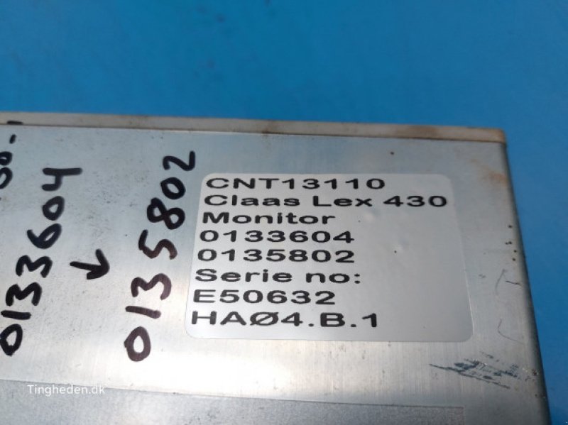 Elektrische Anlage του τύπου CLAAS Lexion 430, Gebrauchtmaschine σε Hemmet (Φωτογραφία 13)