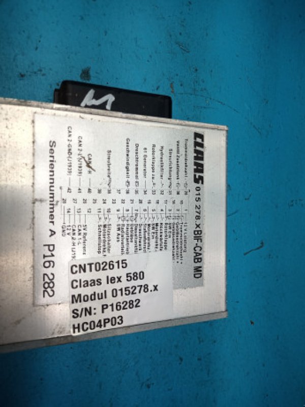 Elektrische Anlage του τύπου CLAAS Lexion 580, Gebrauchtmaschine σε Hemmet (Φωτογραφία 2)