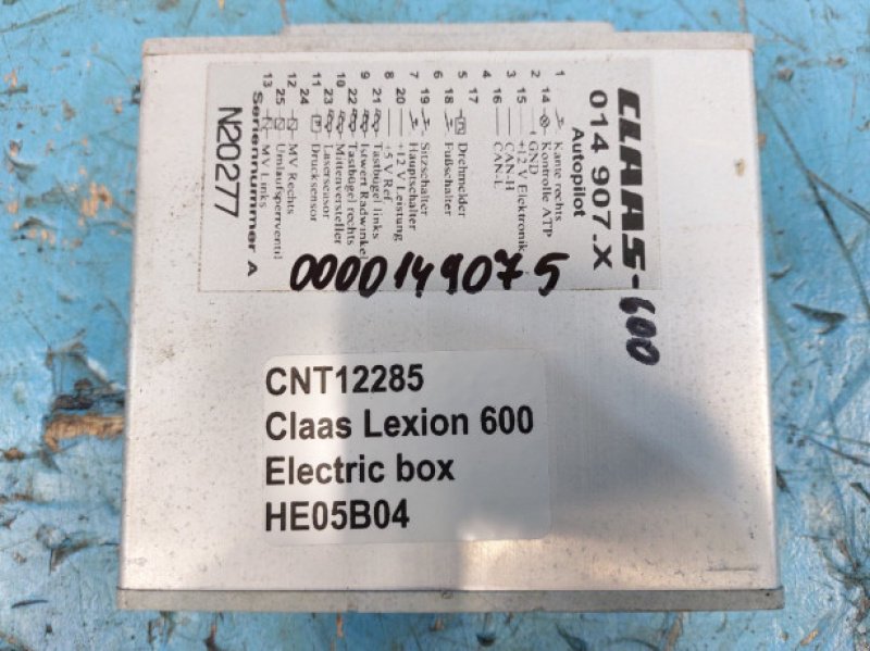 Elektrische Anlage of the type CLAAS Lexion 600, Gebrauchtmaschine in Hemmet (Picture 7)