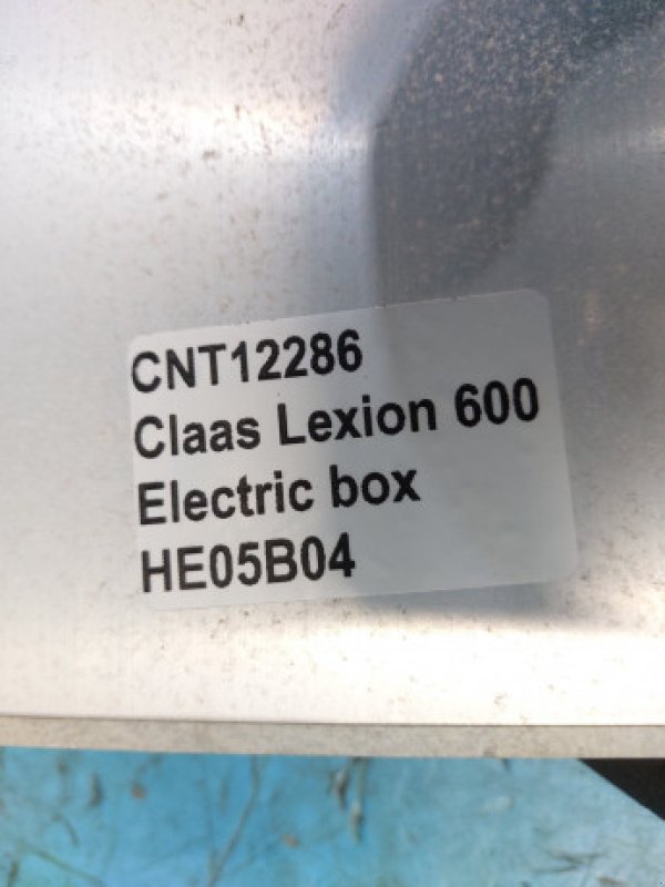 Elektrische Anlage του τύπου CLAAS Lexion 600, Gebrauchtmaschine σε Hemmet (Φωτογραφία 8)