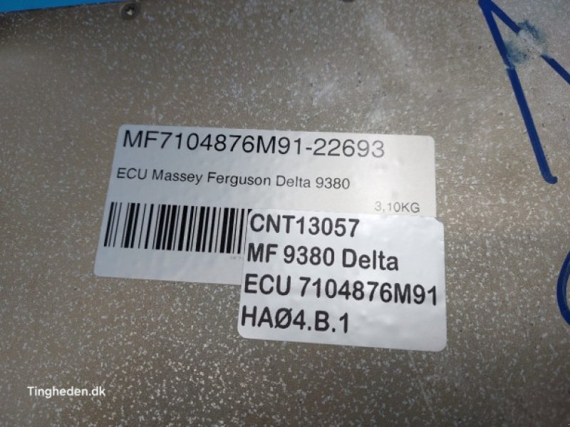 Elektrische Anlage des Typs Massey Ferguson 9380, Gebrauchtmaschine in Hemmet (Bild 11)