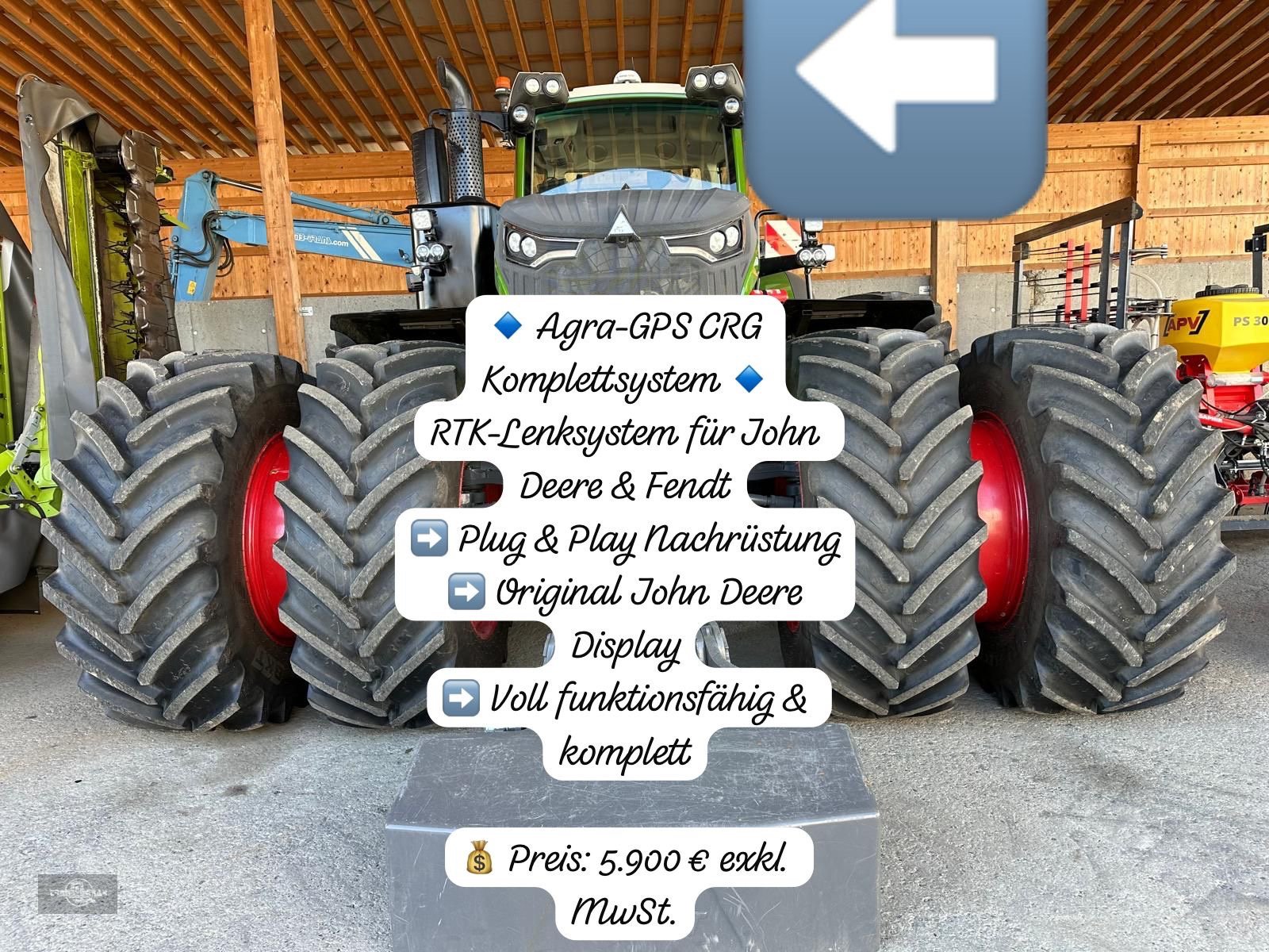 elektronische Zusatzgeräte типа CRG Agra GPS Spurführungssystem Agra GPS - 2 cm Referenz - universell einsetzbar!, Gebrauchtmaschine в Rankweil (Фотография 1)