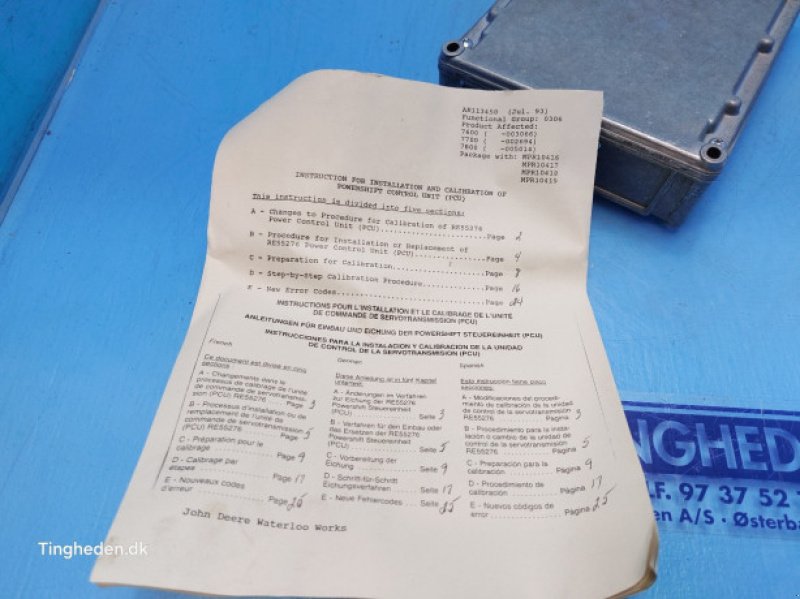 elektronische Zusatzgeräte typu John Deere Sonstiges, Gebrauchtmaschine v Hemmet (Obrázek 14)
