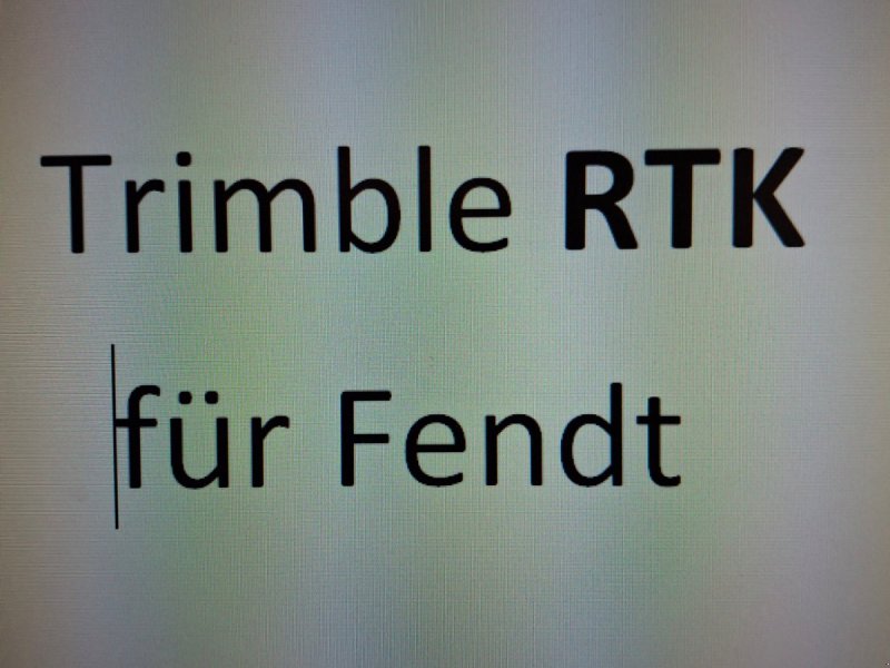 elektronische Zusatzgeräte del tipo Trimble RTK Spurführung, Neumaschine In Neuburg / Ka. (Immagine 1)