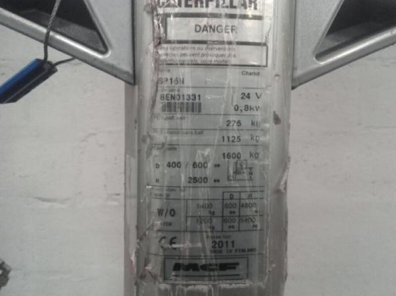 Elektrostapler typu Caterpillar NSP16N, Gebrauchtmaschine w senlis (Zdjęcie 2)