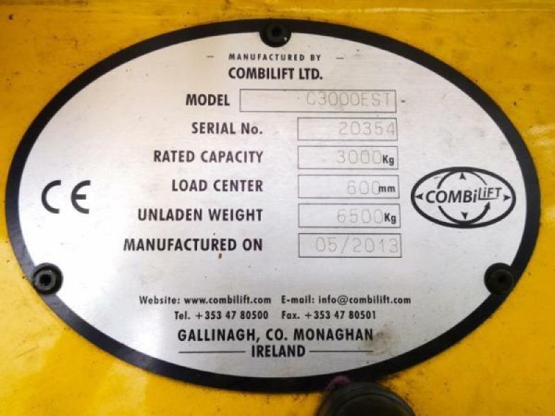 Elektrostapler del tipo Combilift C3000EST, Gebrauchtmaschine In senlis (Immagine 10)