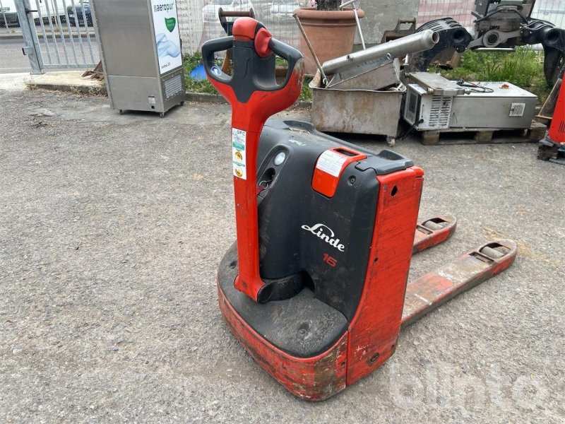 Elektrostapler typu Linde T 16, Gebrauchtmaschine w Düsseldorf