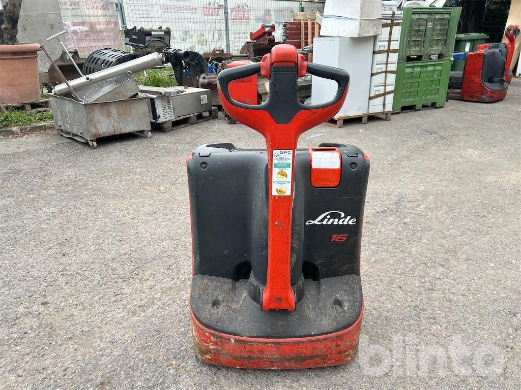 Elektrostapler typu Linde T 16, Gebrauchtmaschine w Düsseldorf (Zdjęcie 3)
