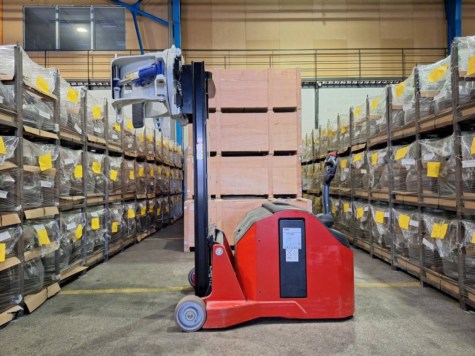 Elektrostapler типа Manitou ES-C 713 SVC 17.V.315, Gebrauchtmaschine в senlis (Фотография 9)