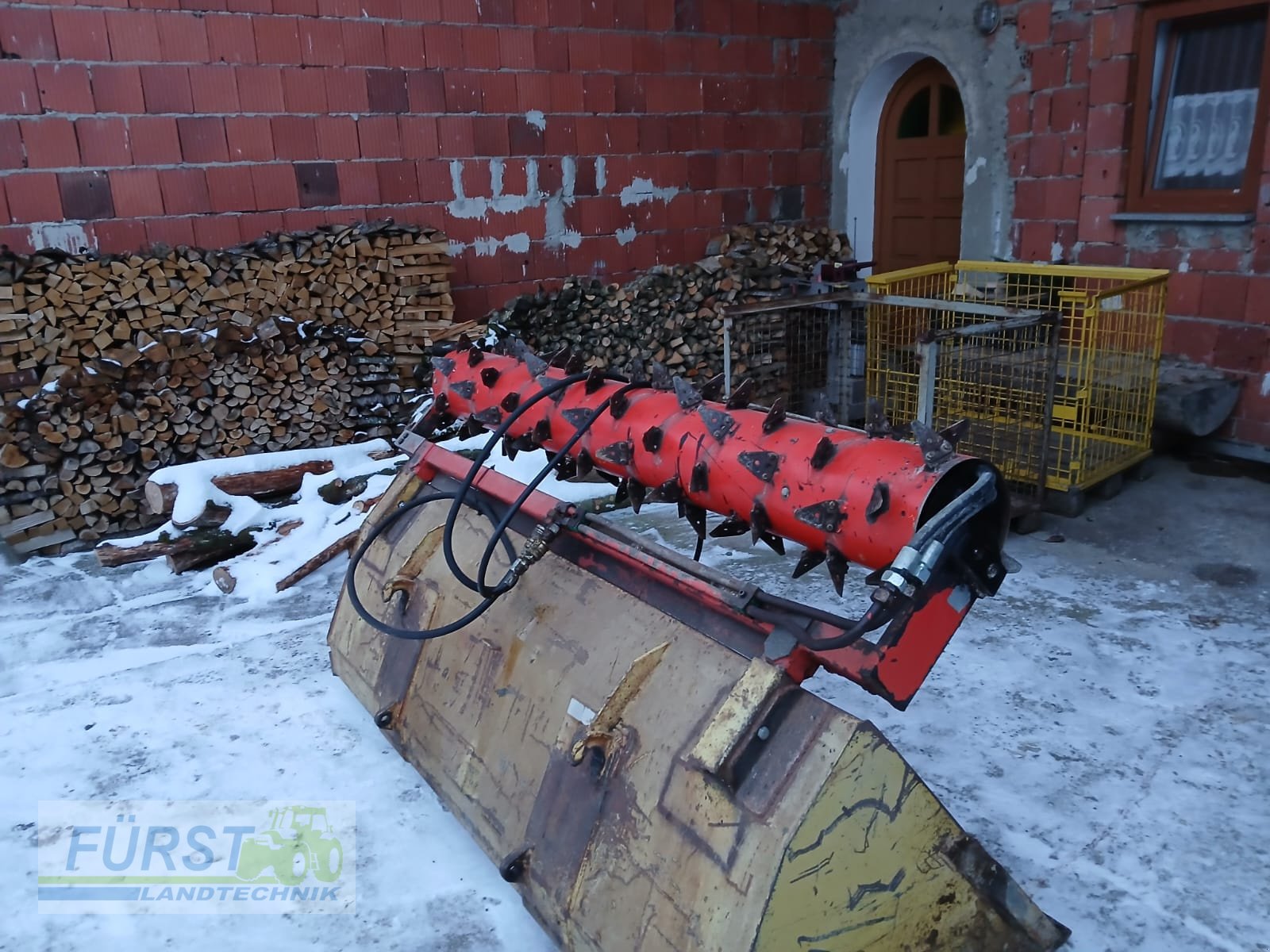 Entnahmefräse des Typs Stoll Fräse 2mtr, Gebrauchtmaschine in Perlesreut (Bild 2)