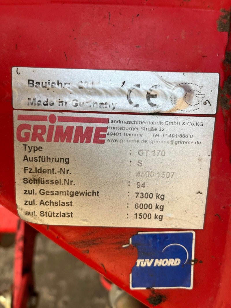 Entsteiner & Beetseparierer от тип Grimme GT 170, Gebrauchtmaschine в Elmenhorst-Lanken (Снимка 3)