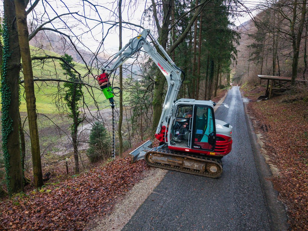 Erdbohrer für Bagger des Typs Sonstige Bagger Erdbohrer Verlängerung DM150-350 mm x 8.0000 mm, Neumaschine in Ingolstadt (Bild 3)