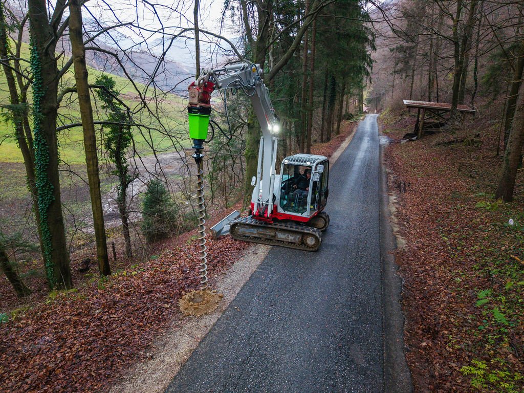 Erdbohrer für Bagger des Typs Sonstige Bagger Erdbohrer Verlängerung DM150-350 mm x 8.0000 mm, Neumaschine in Ingolstadt (Bild 4)