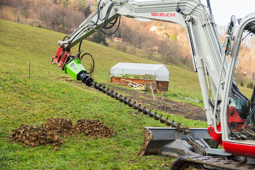 Erdbohrer für Bagger des Typs Sonstige Bagger Erdbohrer Verlängerung DM150-350 mm x 8.0000 mm, Neumaschine in Ingolstadt (Bild 11)