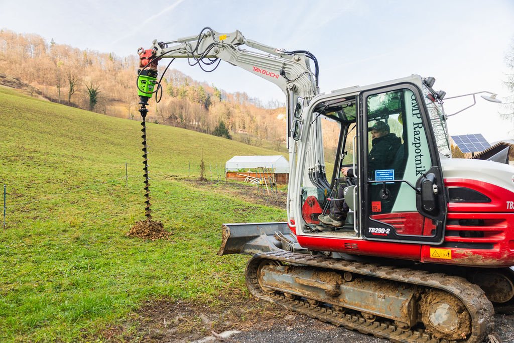 Erdbohrer für Bagger des Typs Sonstige Bagger Erdbohrer Verlängerung DM150-350 mm x 8.0000 mm, Neumaschine in Ingolstadt (Bild 12)