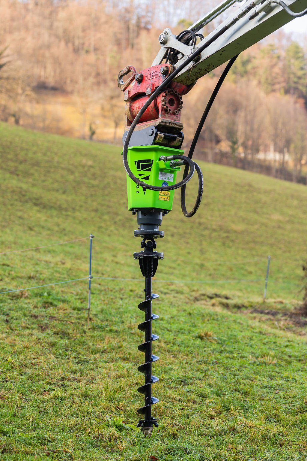 Erdbohrer für Bagger des Typs Sonstige Bagger Erdbohrer Verlängerung DM150-350 mm x 8.0000 mm, Neumaschine in Ingolstadt (Bild 15)