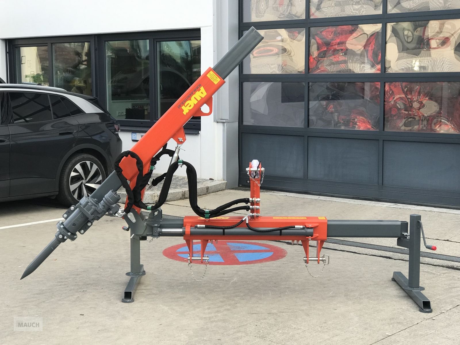 Erdbohrer des Typs Auer Schneestangenbohrgerät/Erdbohrer, Neumaschine in Burgkirchen (Bild 2)