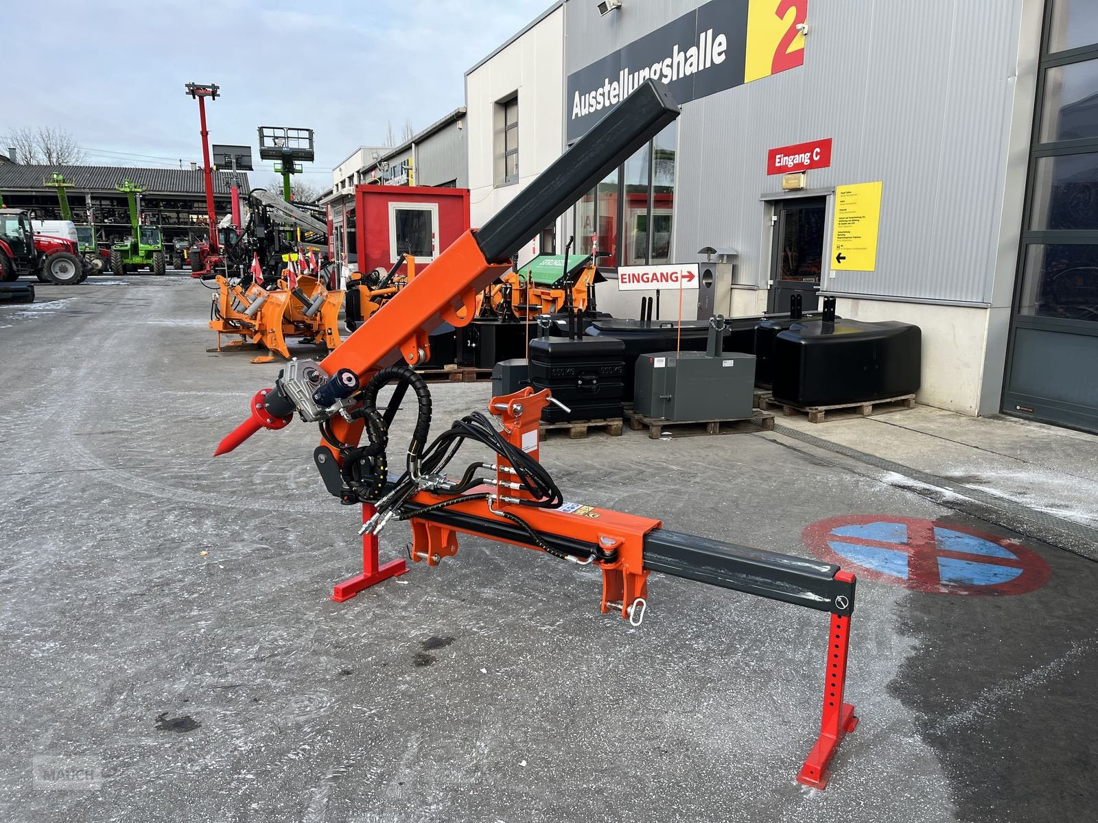 Erdbohrer typu Sonstige Mauch Schneestangensetzgerät / Schneestangenbohr, Neumaschine v Burgkirchen (Obrázek 3)