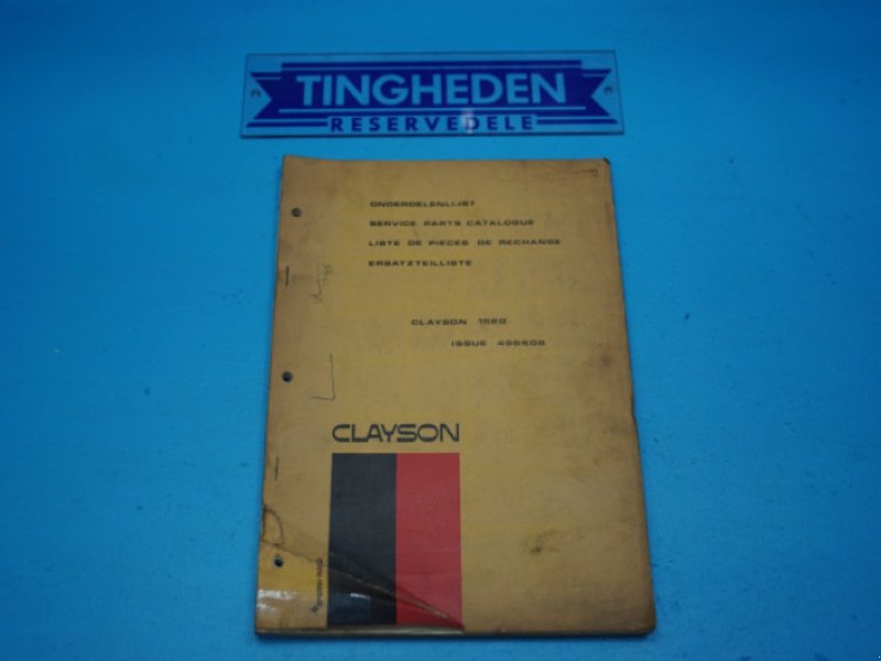 Ersatzteillisten of the type New Holland 1520, Gebrauchtmaschine in Hemmet (Picture 1)