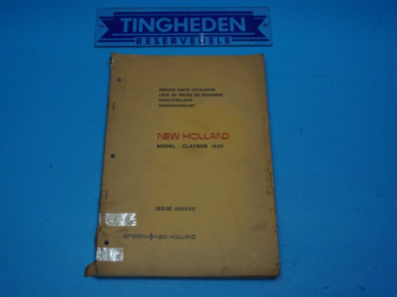 Ersatzteillisten of the type New Holland 1520, Gebrauchtmaschine in Hemmet (Picture 1)