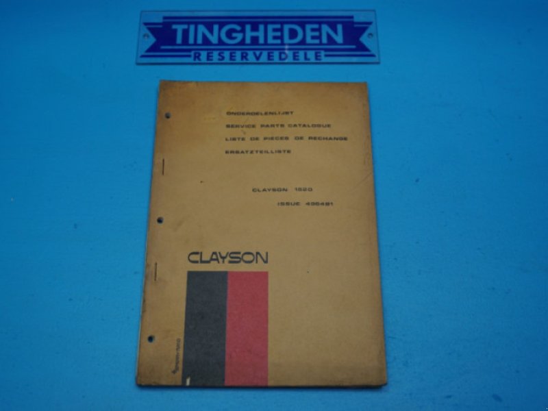 Ersatzteillisten of the type New Holland 1520, Gebrauchtmaschine in Hemmet (Picture 1)