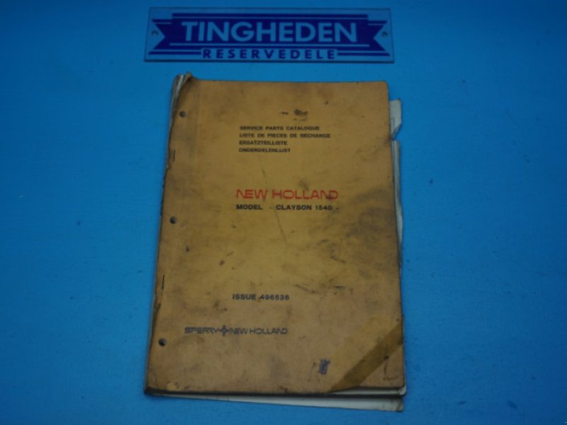 Ersatzteillisten of the type New Holland 1540, Gebrauchtmaschine in Hemmet (Picture 1)